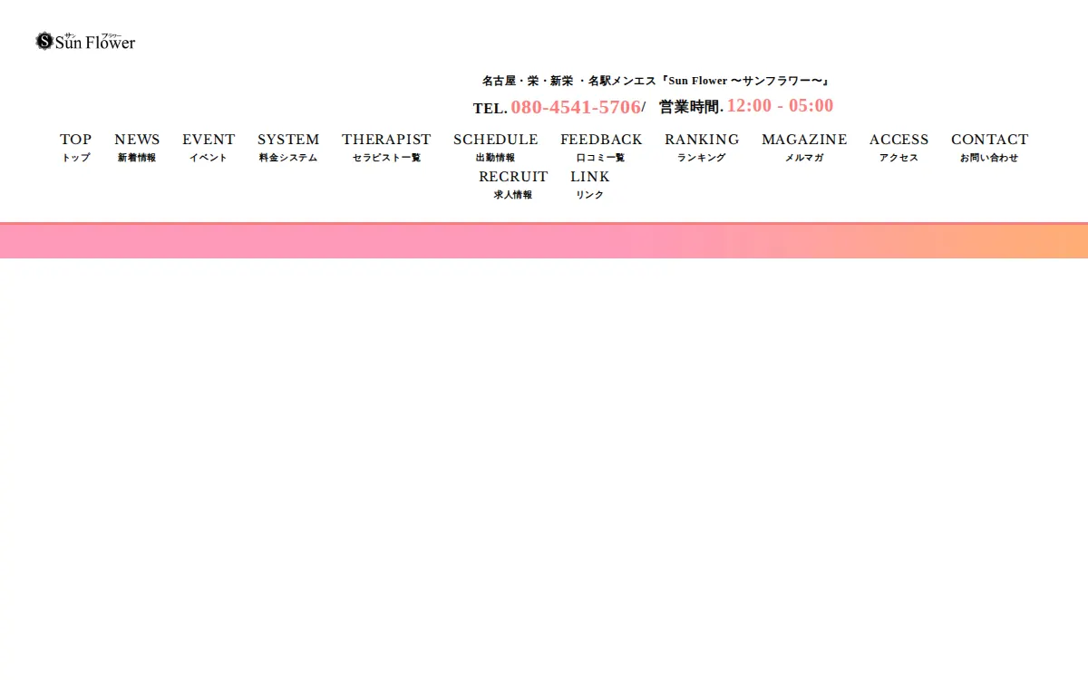 Sun Flower（サンフラワー）栄ルーム